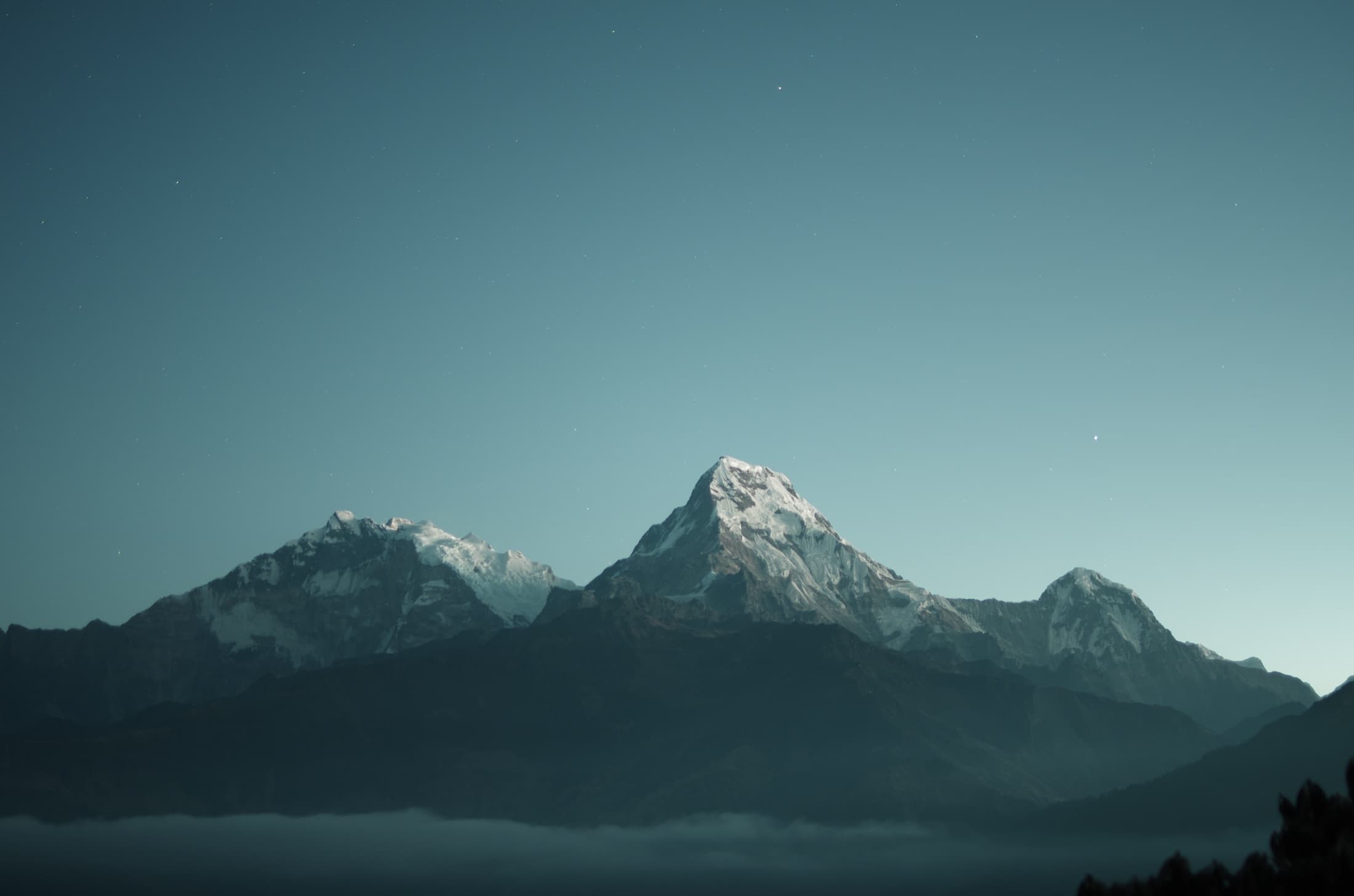 Poon Hill at dusk